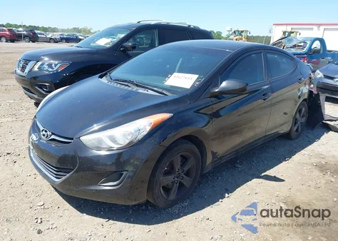 2011 Hyundai Elantra Gls из США, поврежденный, VIN 5NPDH4AE9BH049229
